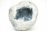 Sky Blue Celestine (Celestite) Crystal Geode - Madagascar #210379-1